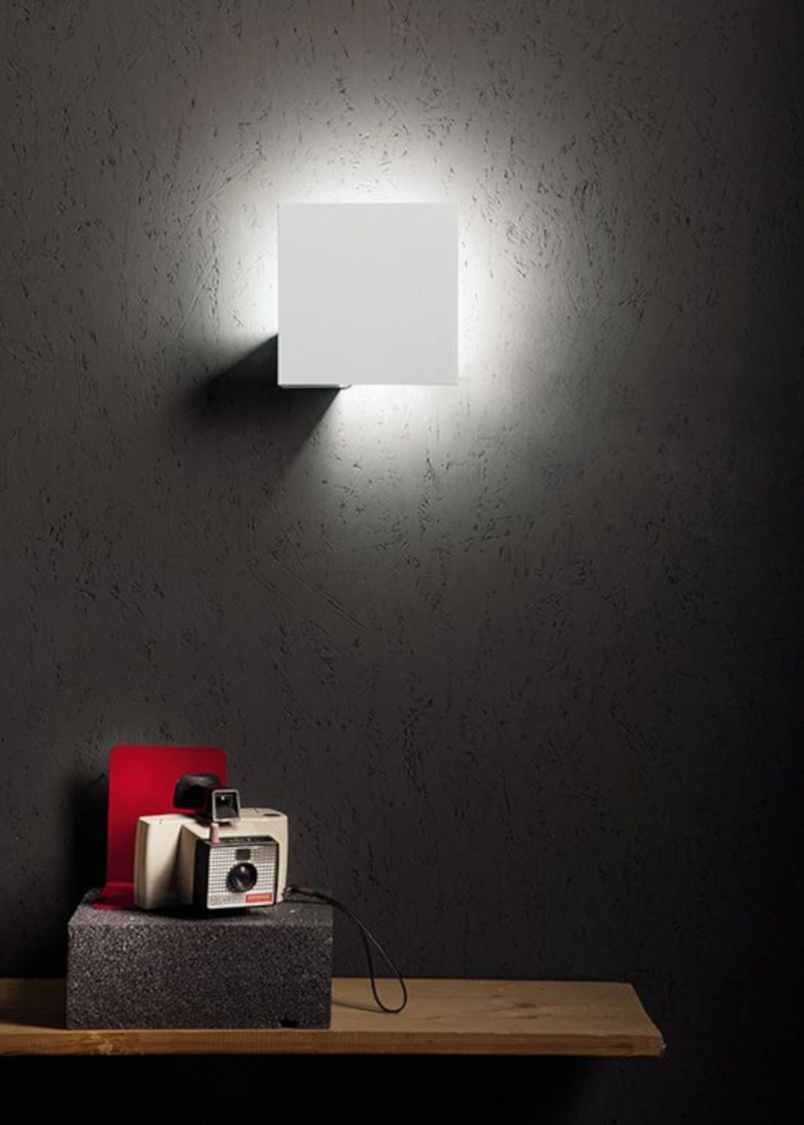 Lodes Puzzle single square wand/plafondlamp