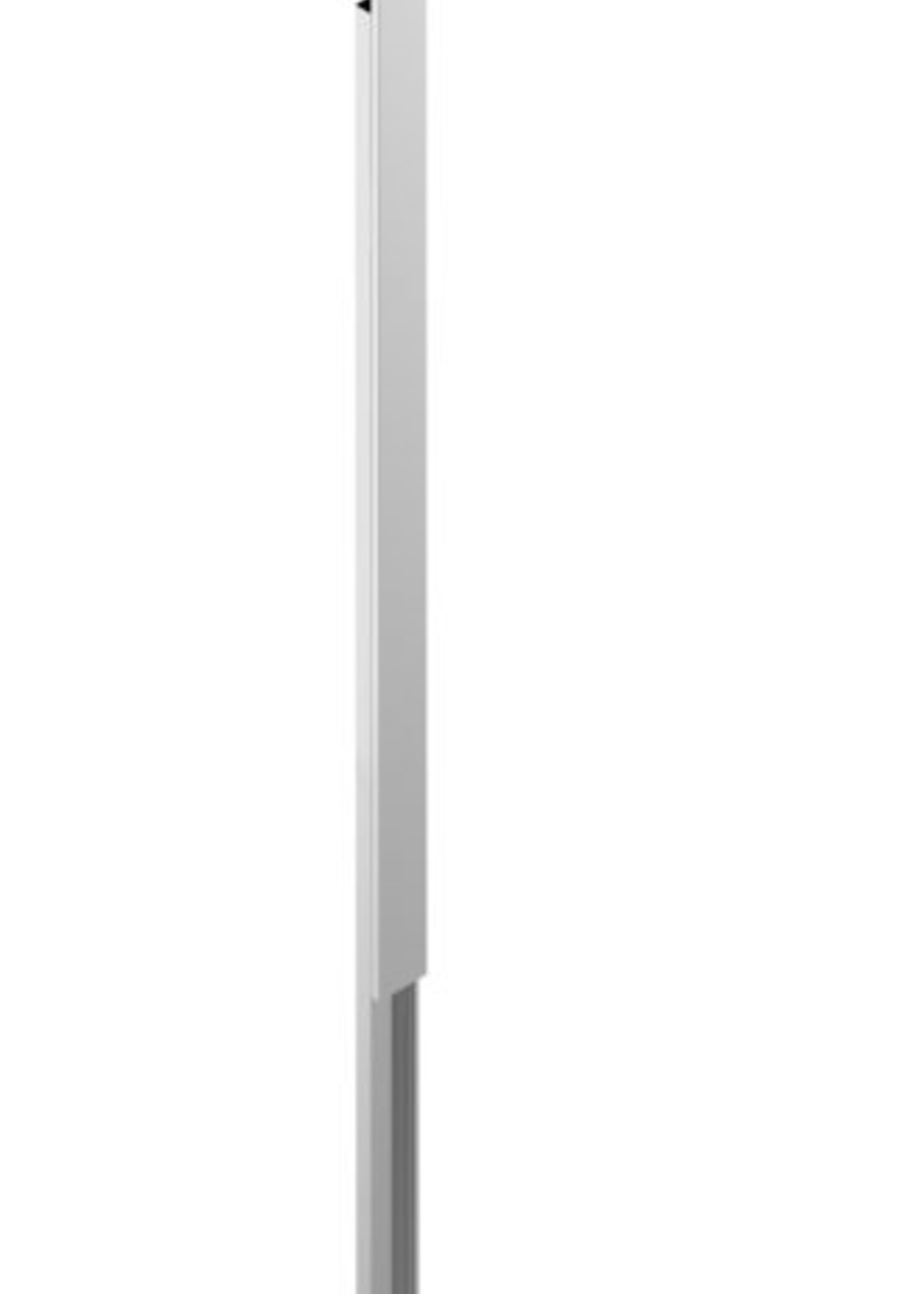 Occhio Lei lettura vloerlamp. Chroom