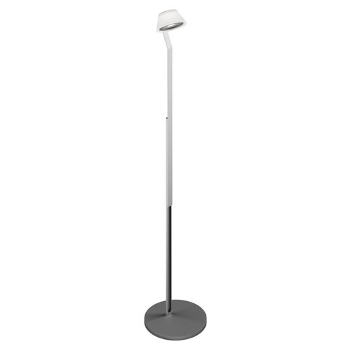 Occhio Lei lettura vloerlamp - Mat wit