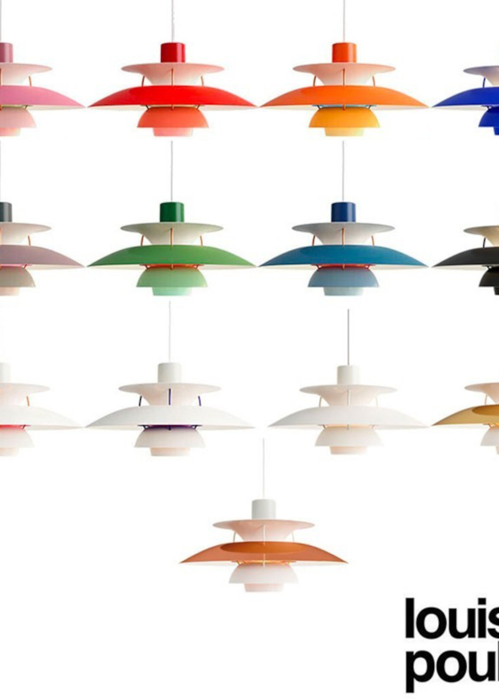 Louis Poulsen PH 5 Mini hanglamp wit