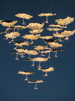 Catellani & Smith Gold Moon Chandelier hanglamp