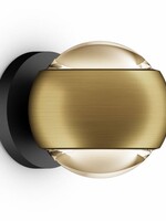 Occhio io verticale wandlamp. Brons