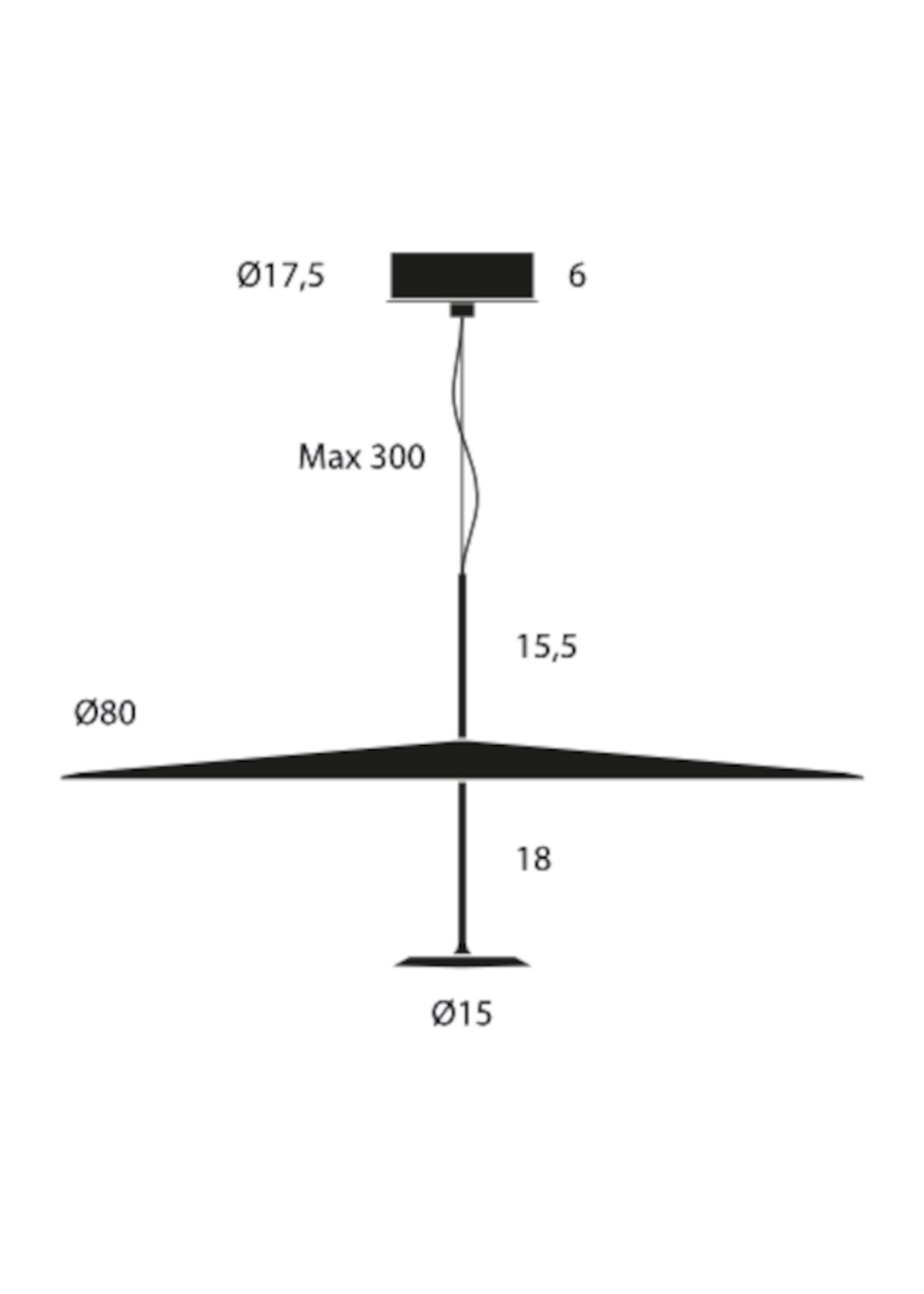Lumina Dot 800 hanglamp
