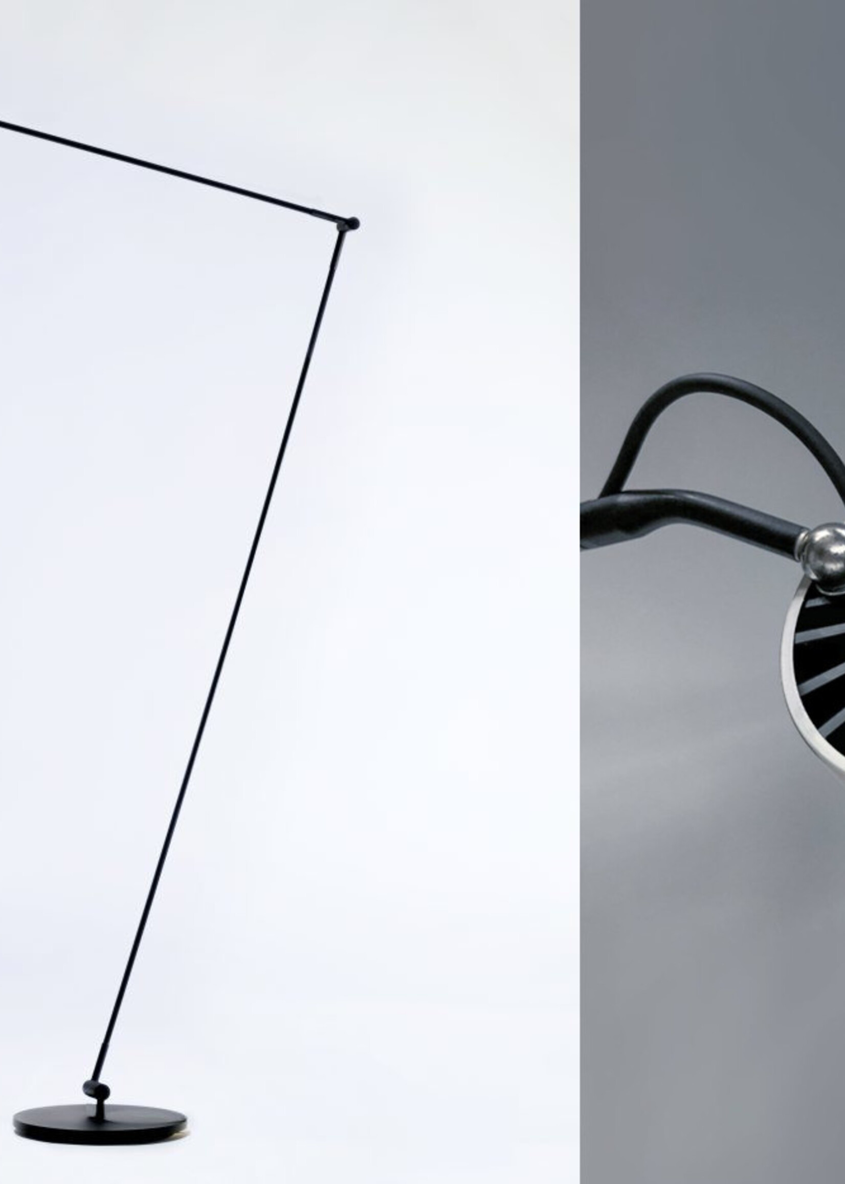 Radius design verlichting Basica 936 Task led vloerlamp