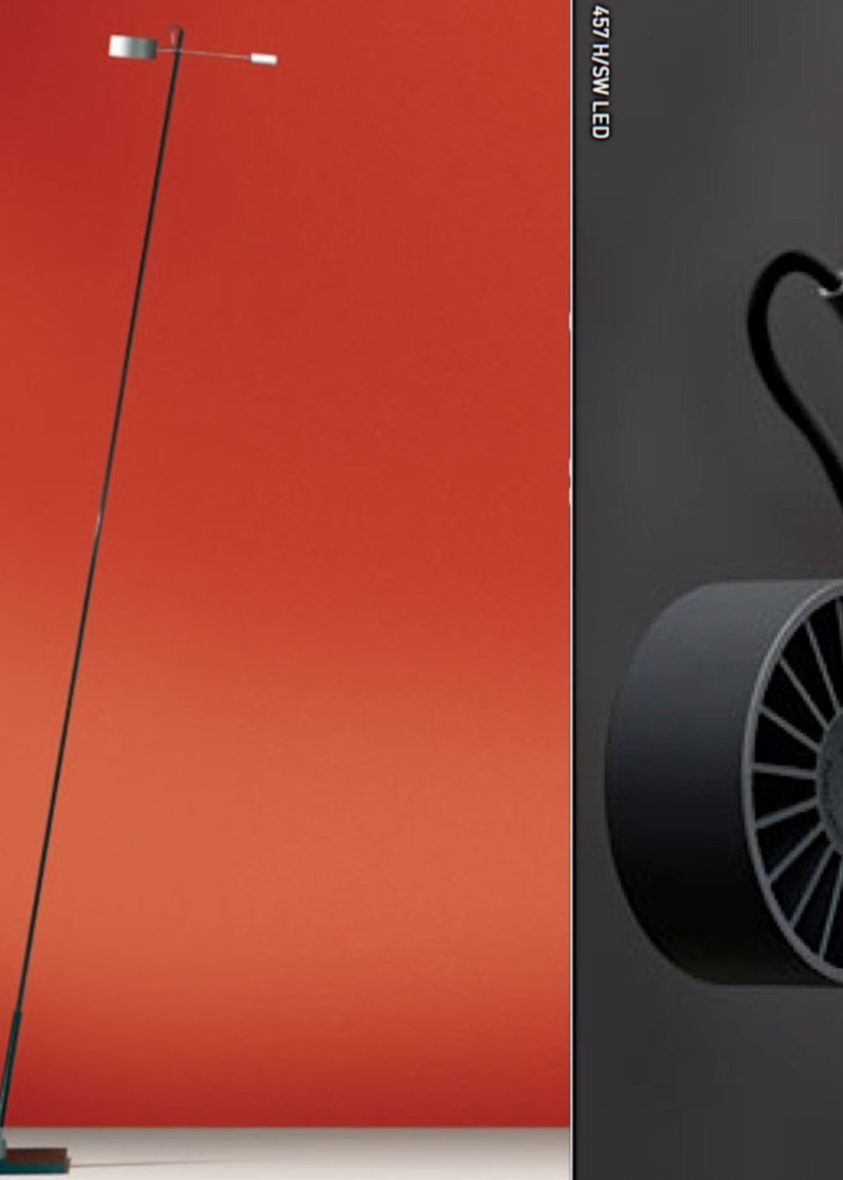 Radius design verlichting Absolut 457 led vloerlamp