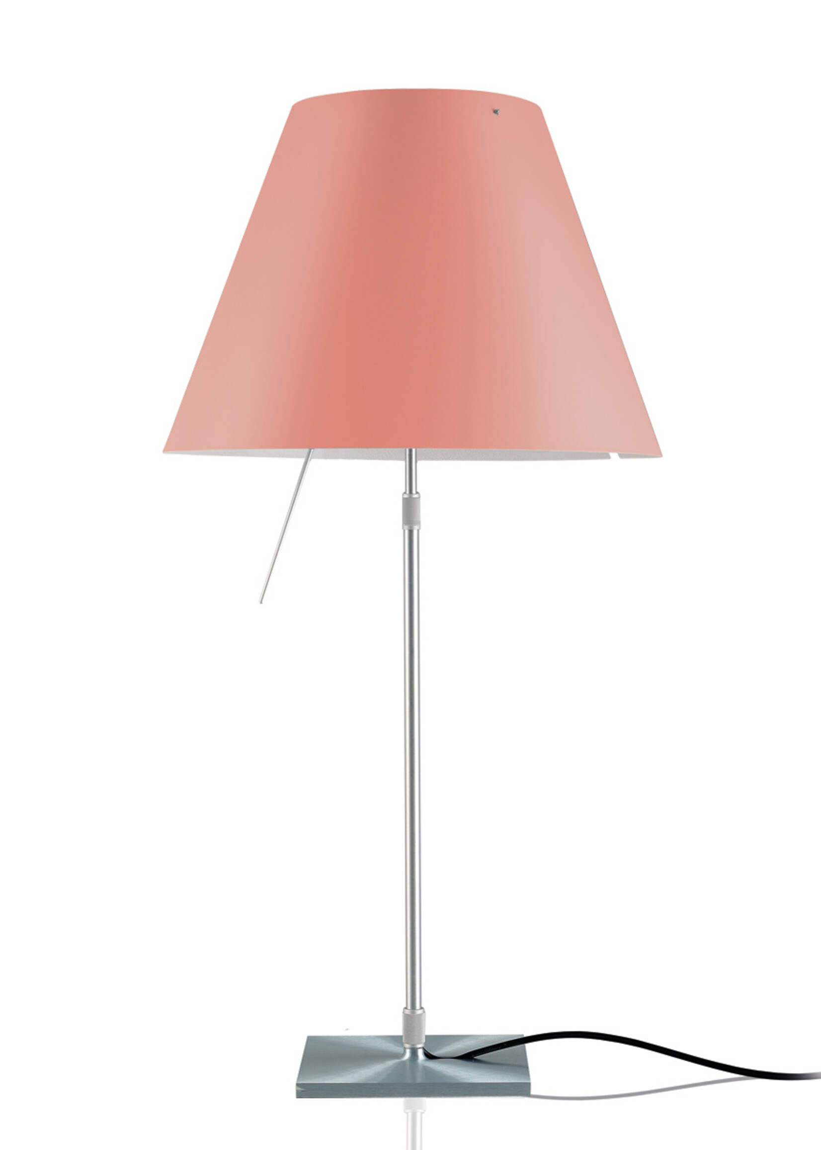 Luceplan Costanza tafelamp telescopisch - on/off  aluminium