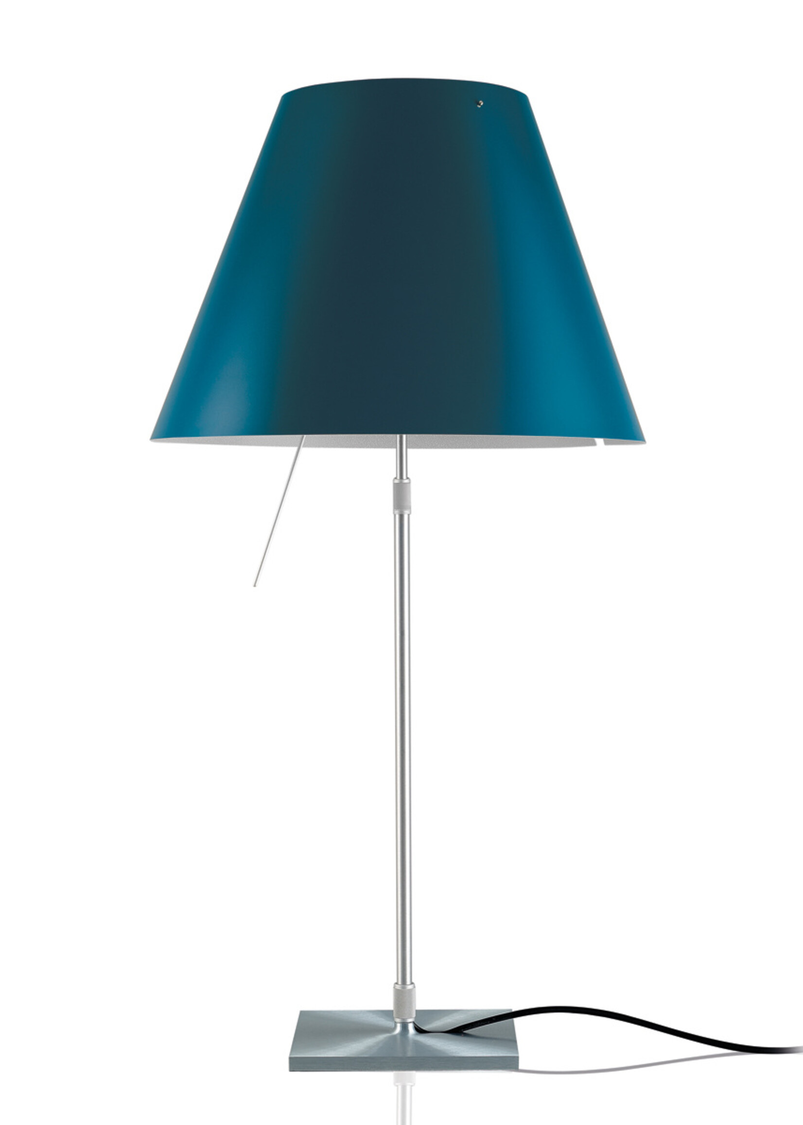 Luceplan Costanza tafelamp telescopisch - on/off  aluminium