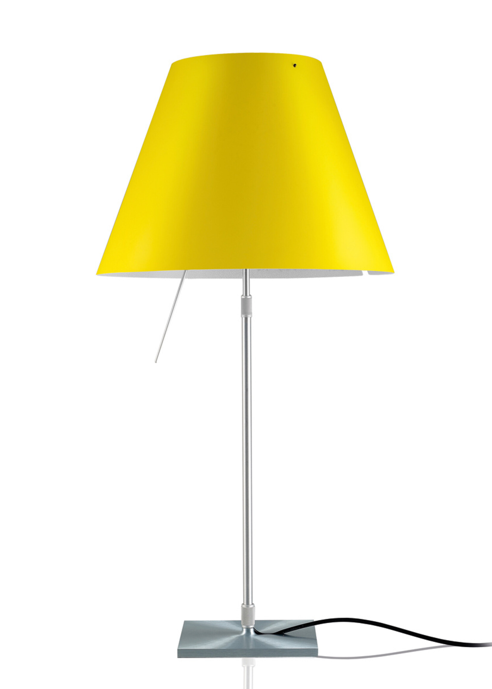 Luceplan Costanza tafelamp telescopisch - on/off  aluminium