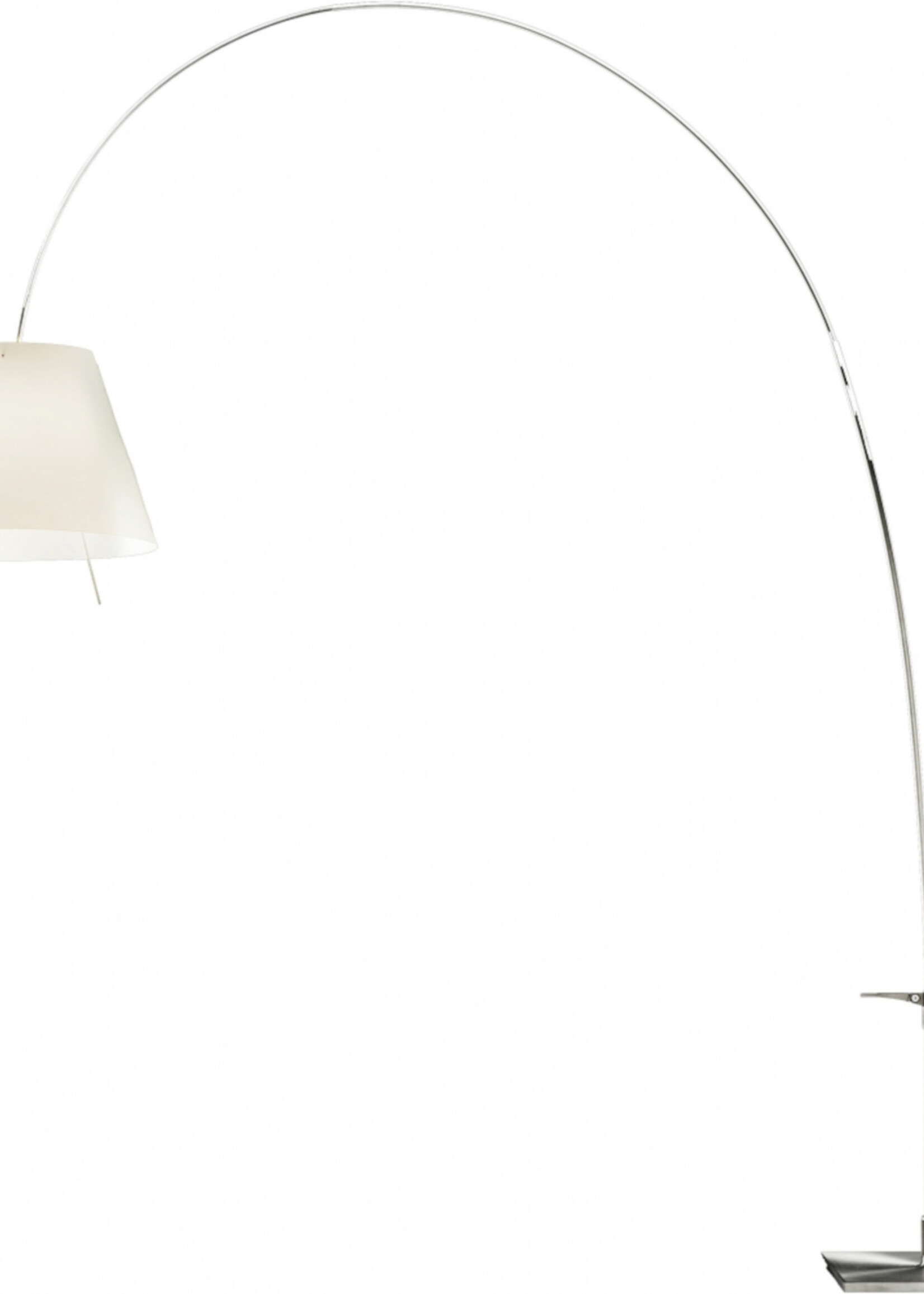 Luceplan Lady Costanza vloerlamp aluminium.dimmer