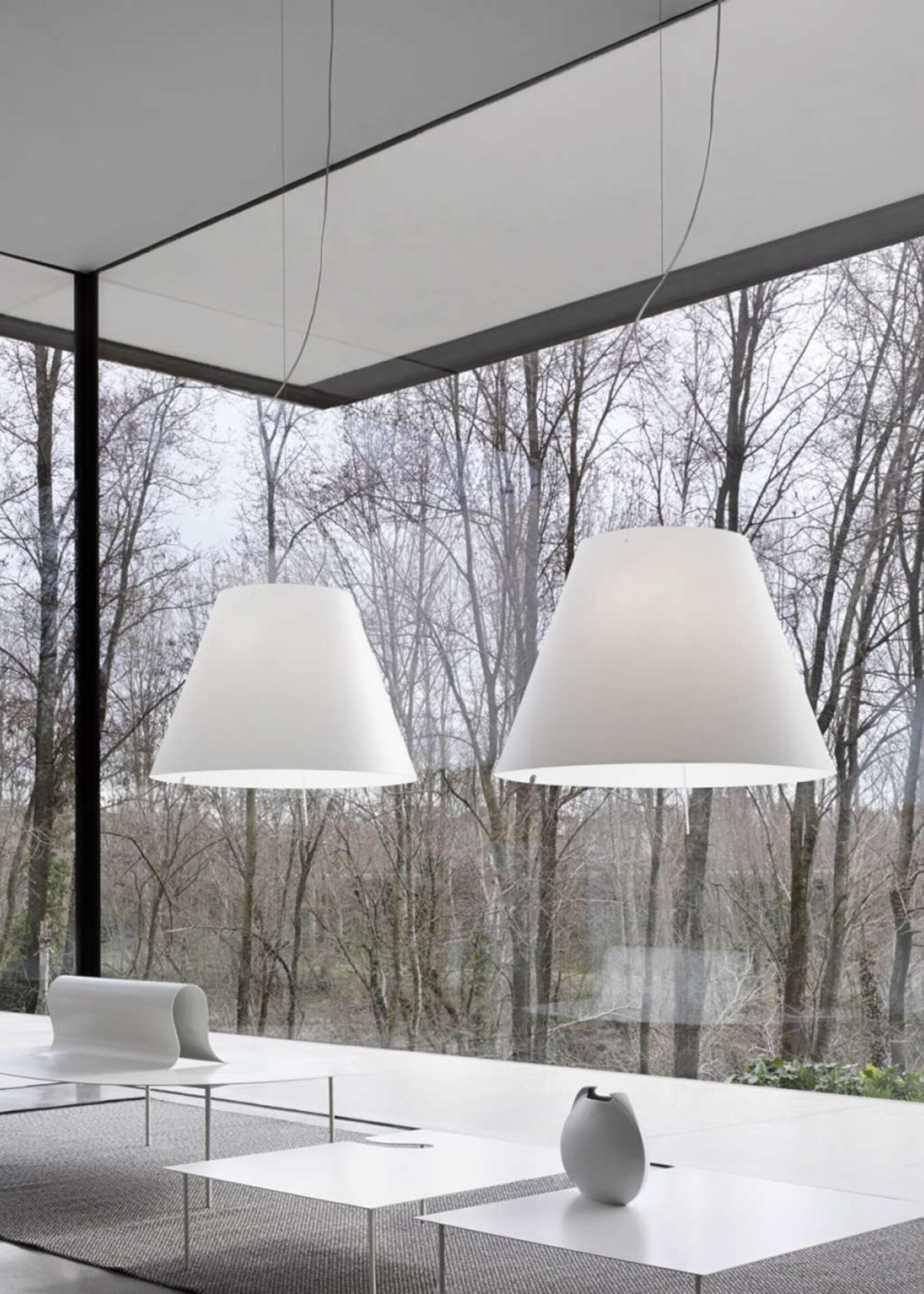 Luceplan Costanza Grande hanglamp on/off