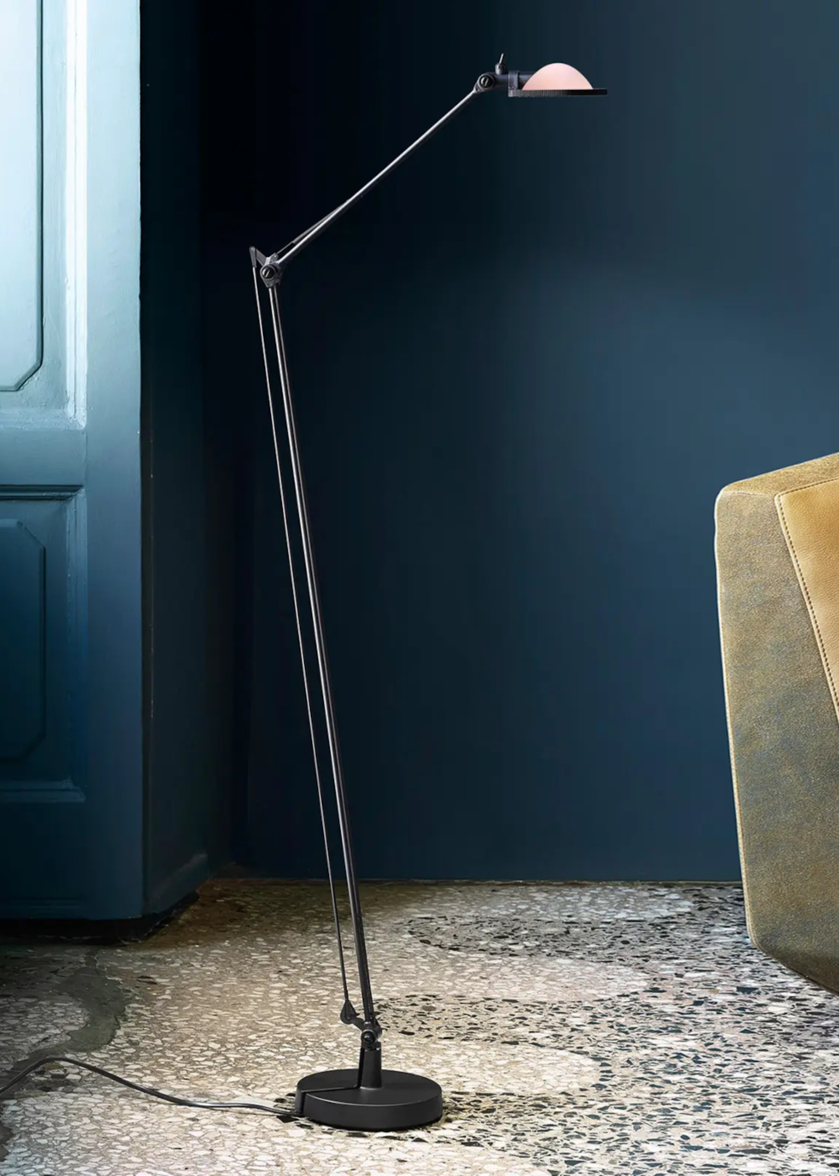 Luceplan Berenice vloerlamp. Zwart