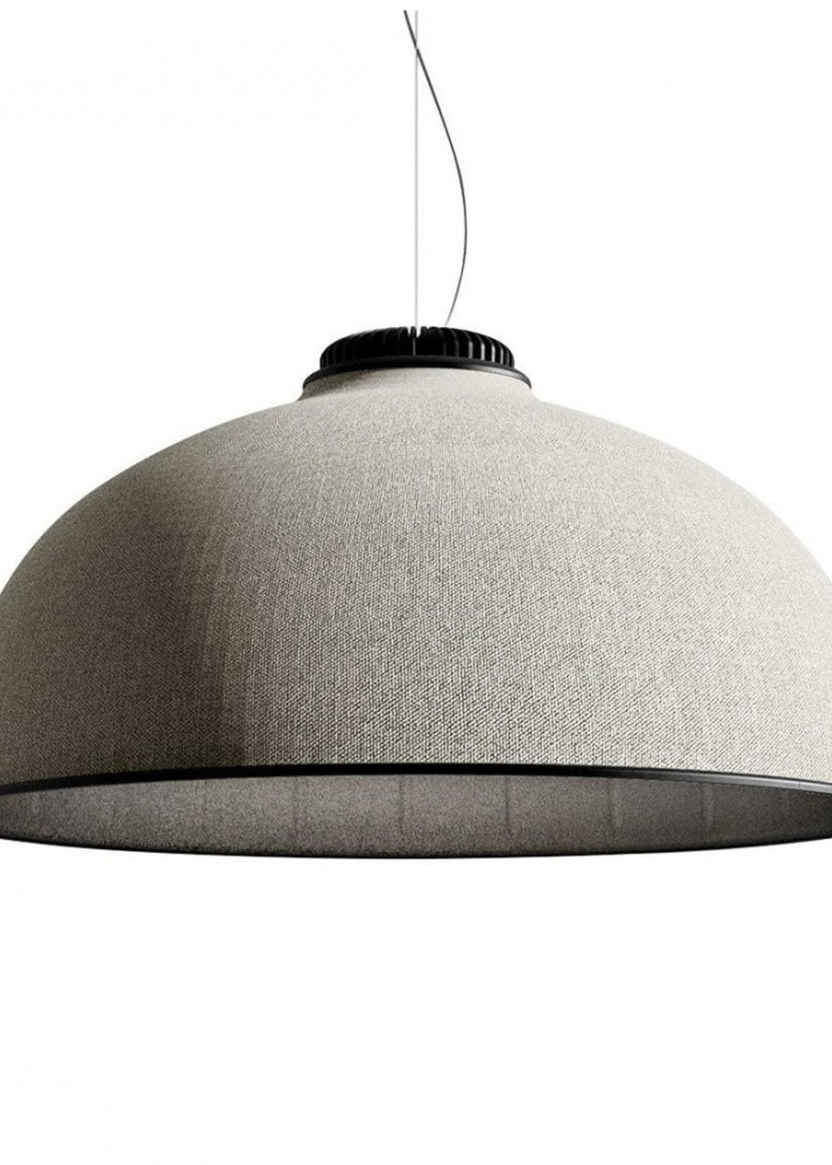 Luceplan Farel hanglamp. Zwart interieur