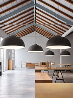 Luceplan Farel hanglamp. Zwart interieur