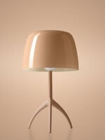 Foscarini Lumiere Nuances piccola tafellamp. Cipria
