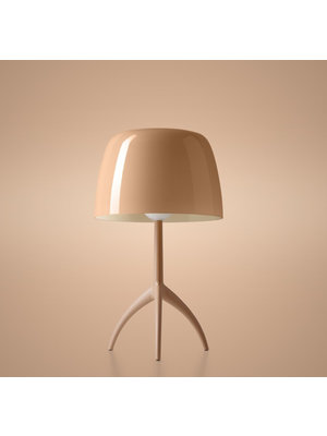 Foscarini Lumiere Nuances piccola tafellamp. Cipria