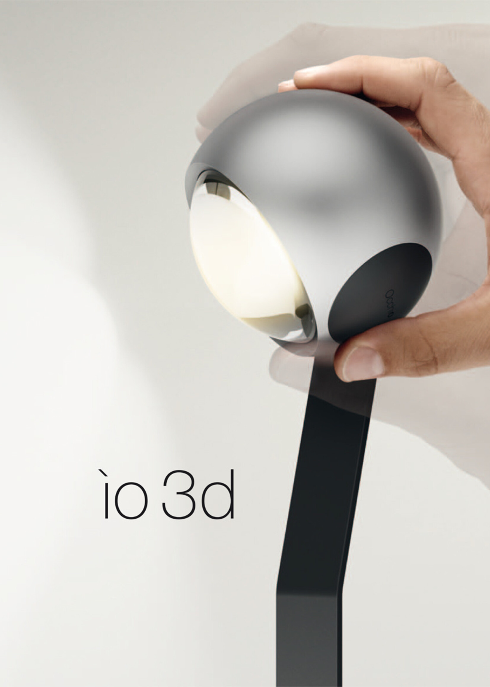 Occhio io 3d lettura vloerlamp. Black phantom