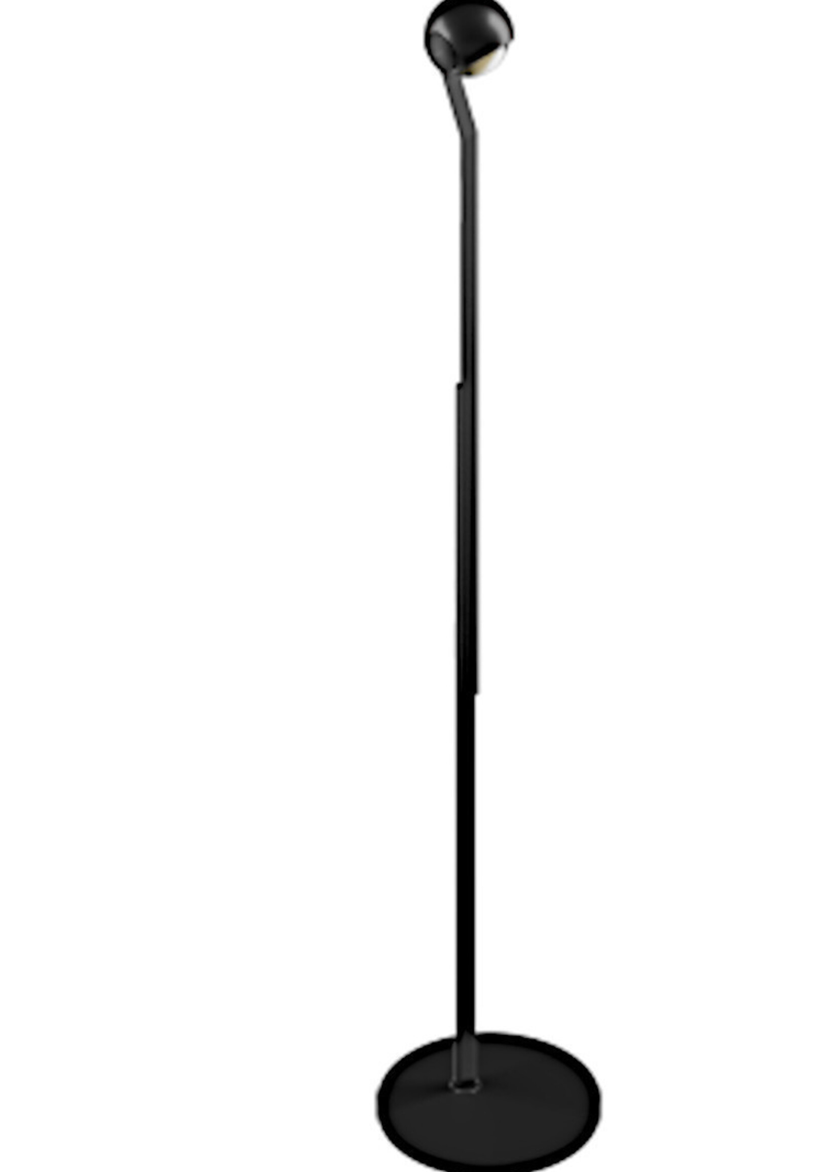Occhio io 3d lettura vloerlamp. Black phantom