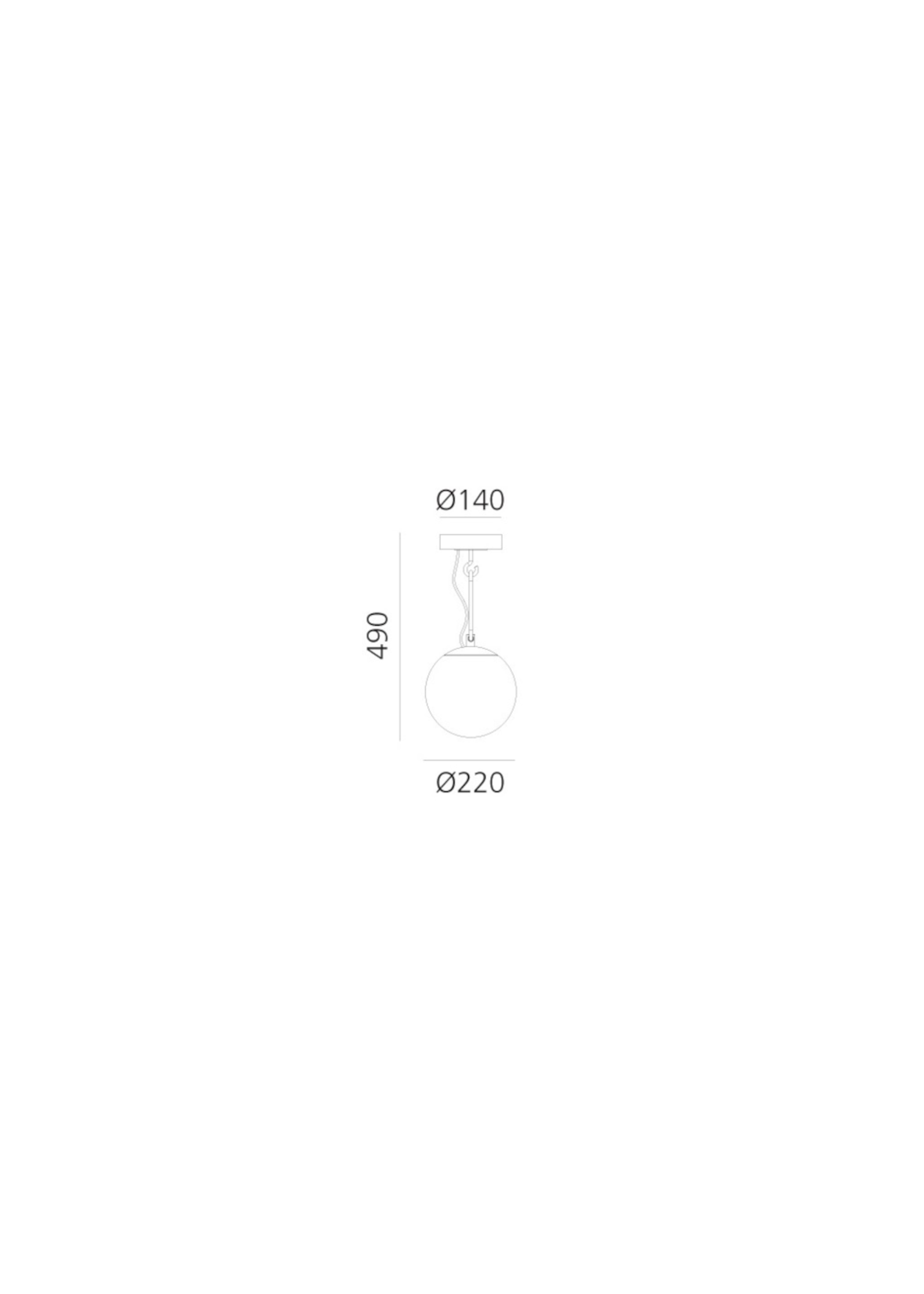 Artemide NH plafondlamp