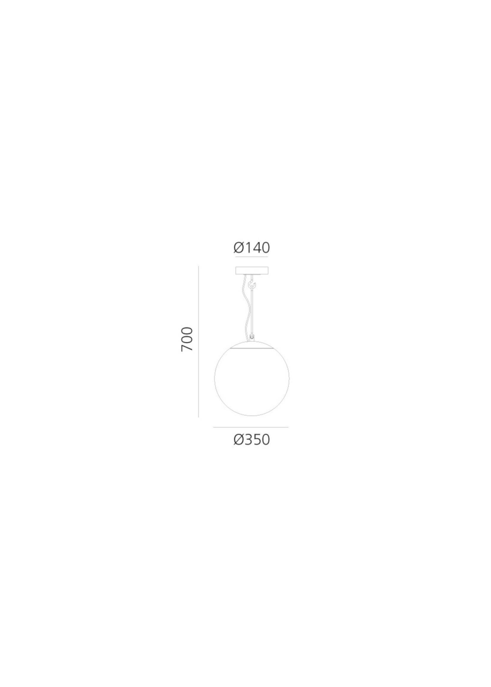 Artemide NH plafondlamp