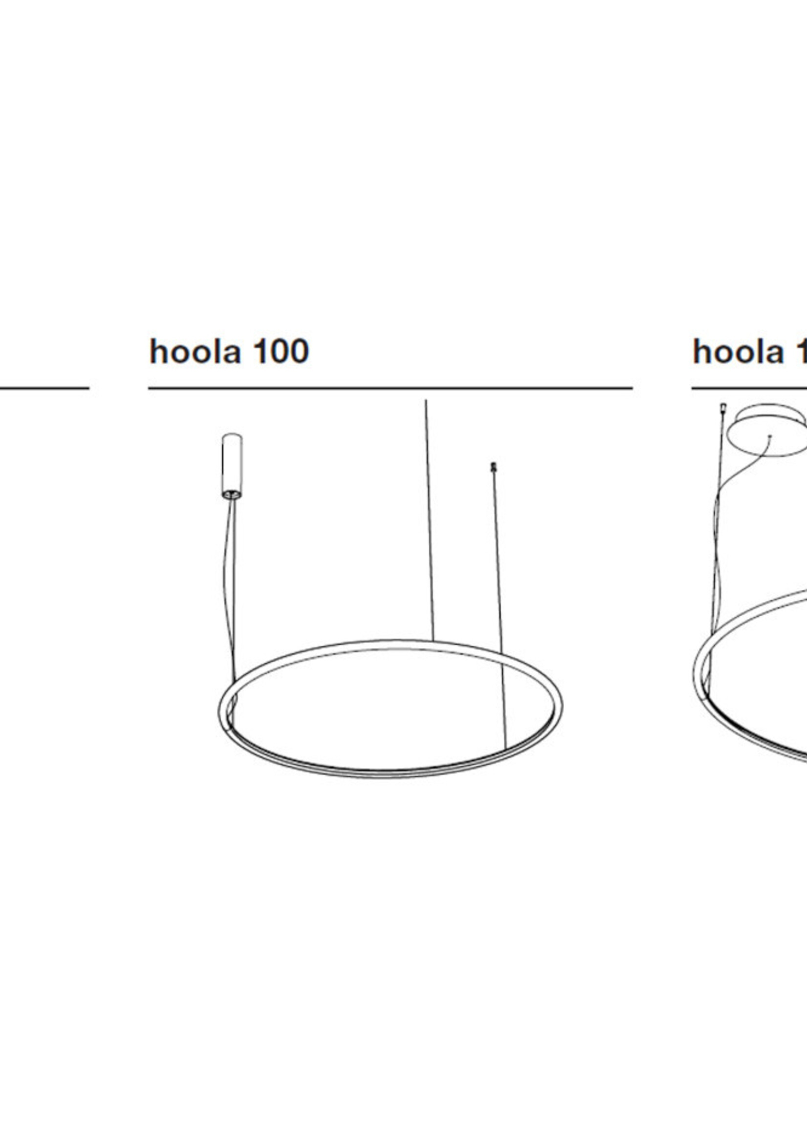 TossB design verlichting Hoola 100 dimmable hanglamp