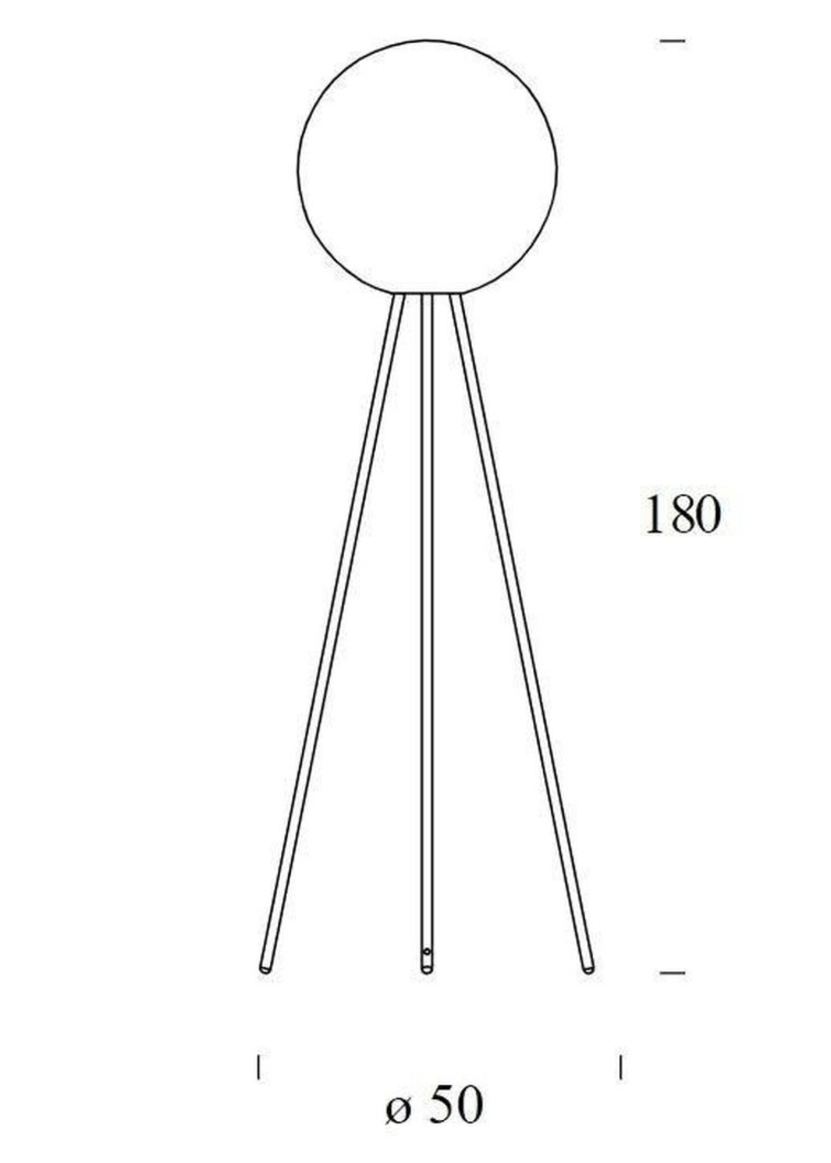 Fontana Arte Prima Signora vloerlamp