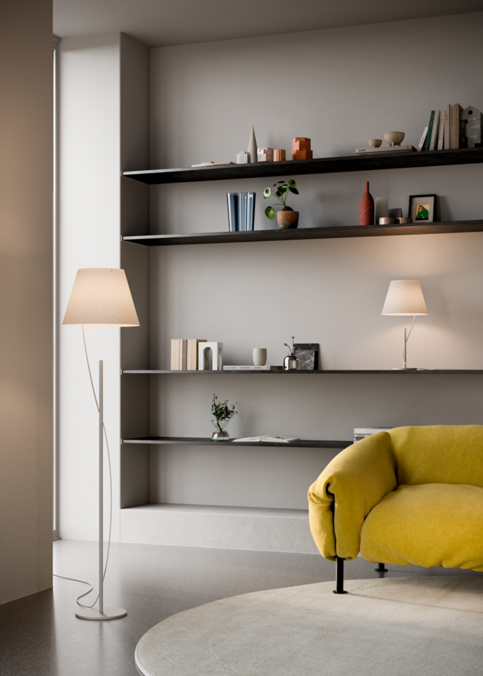 Lodes Hover vloerlamp