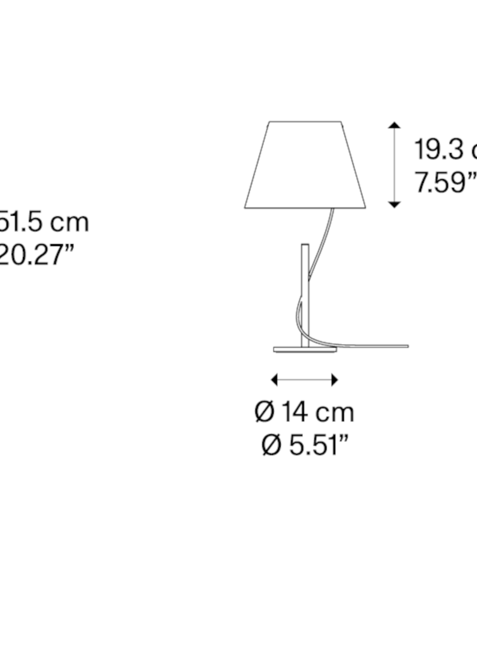Lodes Hover tafellamp