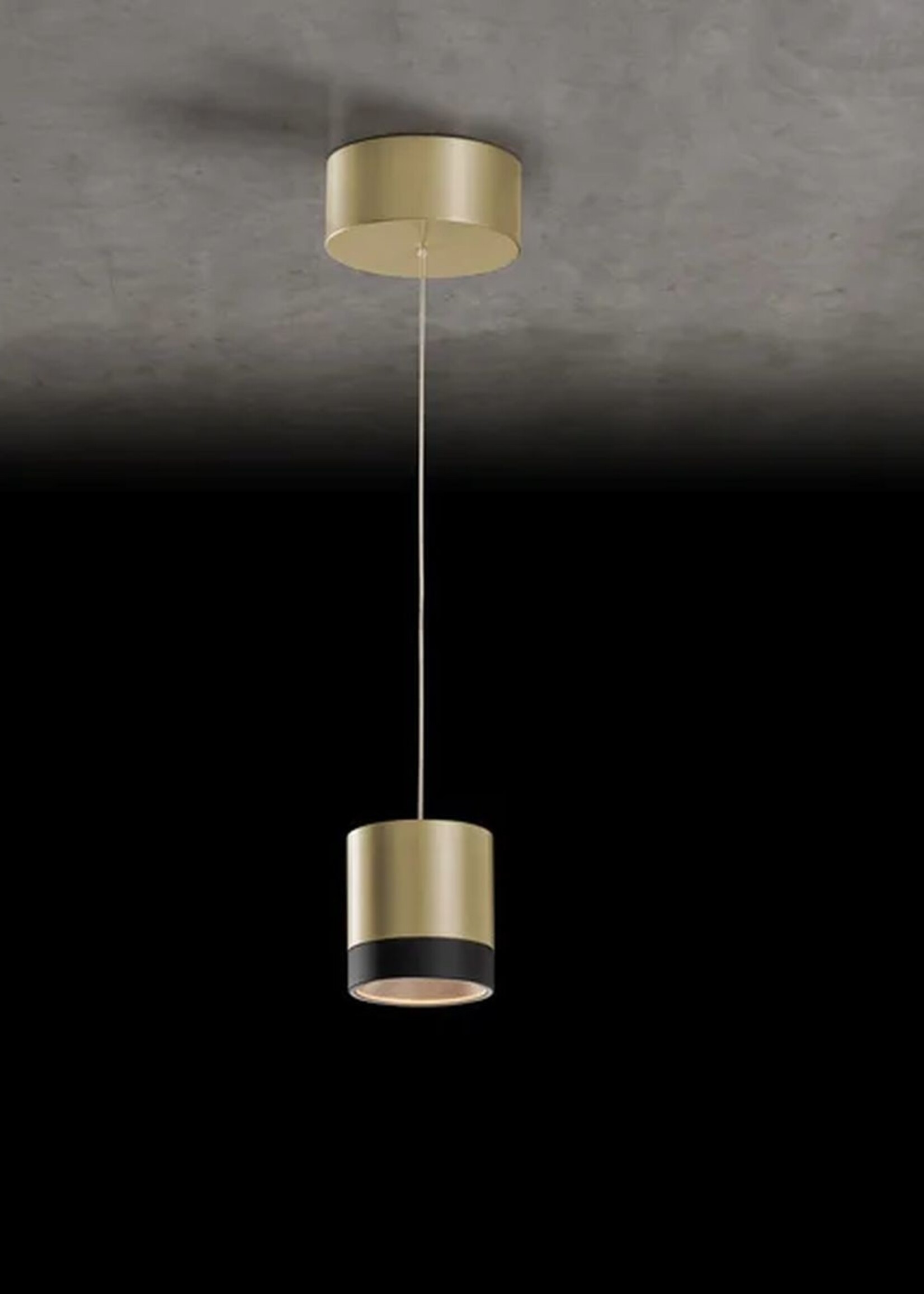 Holtkötter verlichting Aura P1 hanglamp. Messing