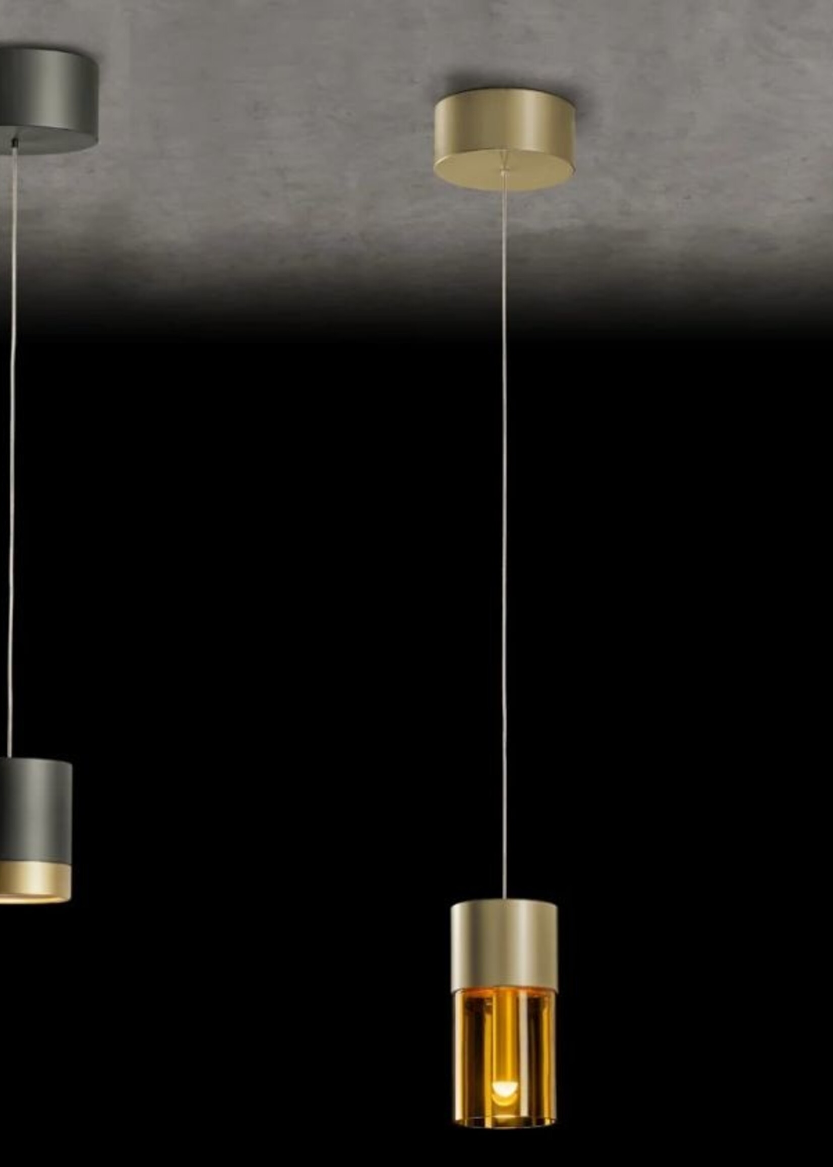 Holtkötter verlichting Aura P1 hanglamp. Messing