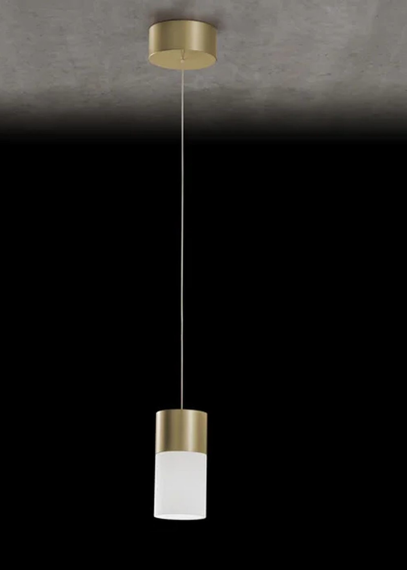 Holtkötter verlichting Aura P1 hanglamp. Messing