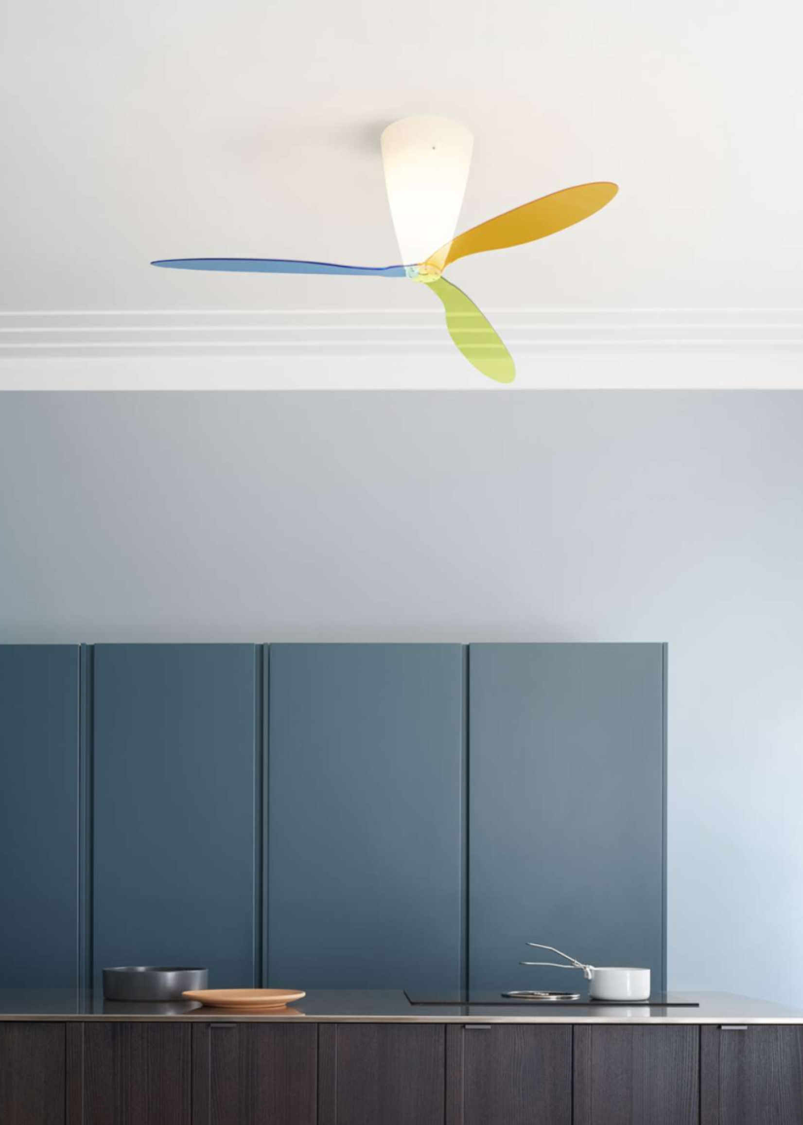 Luceplan Blow ventilator plafondlamp