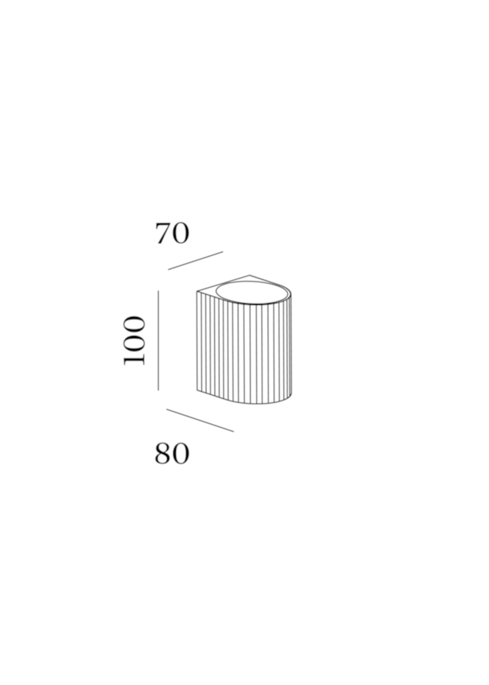 Wever & Ducré Trace wall 1.0 wandlamp