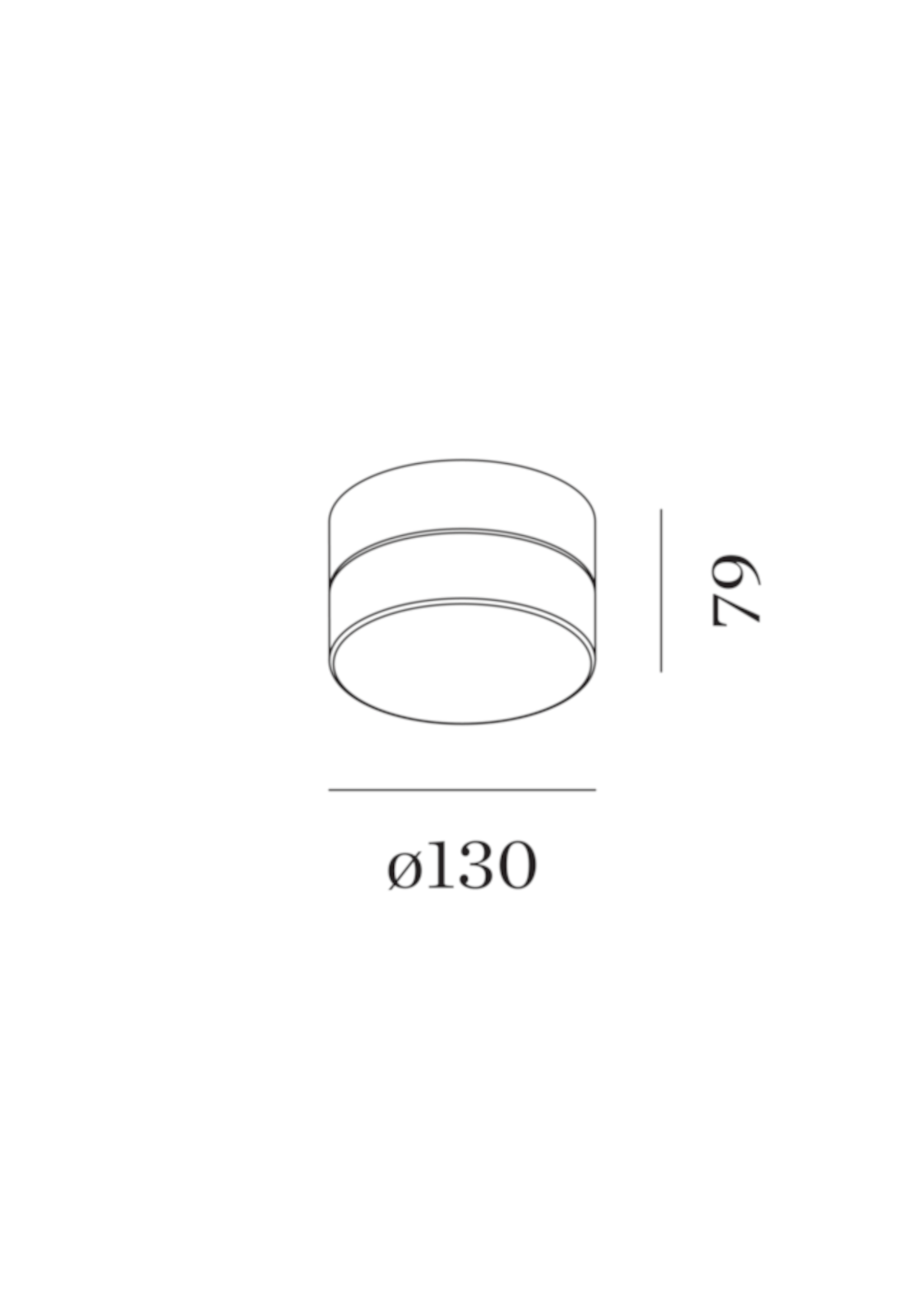 Wever & Ducré Blas 1.0 plafondlamp