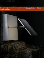 Ferrolight Pixel Rotating wandlamp