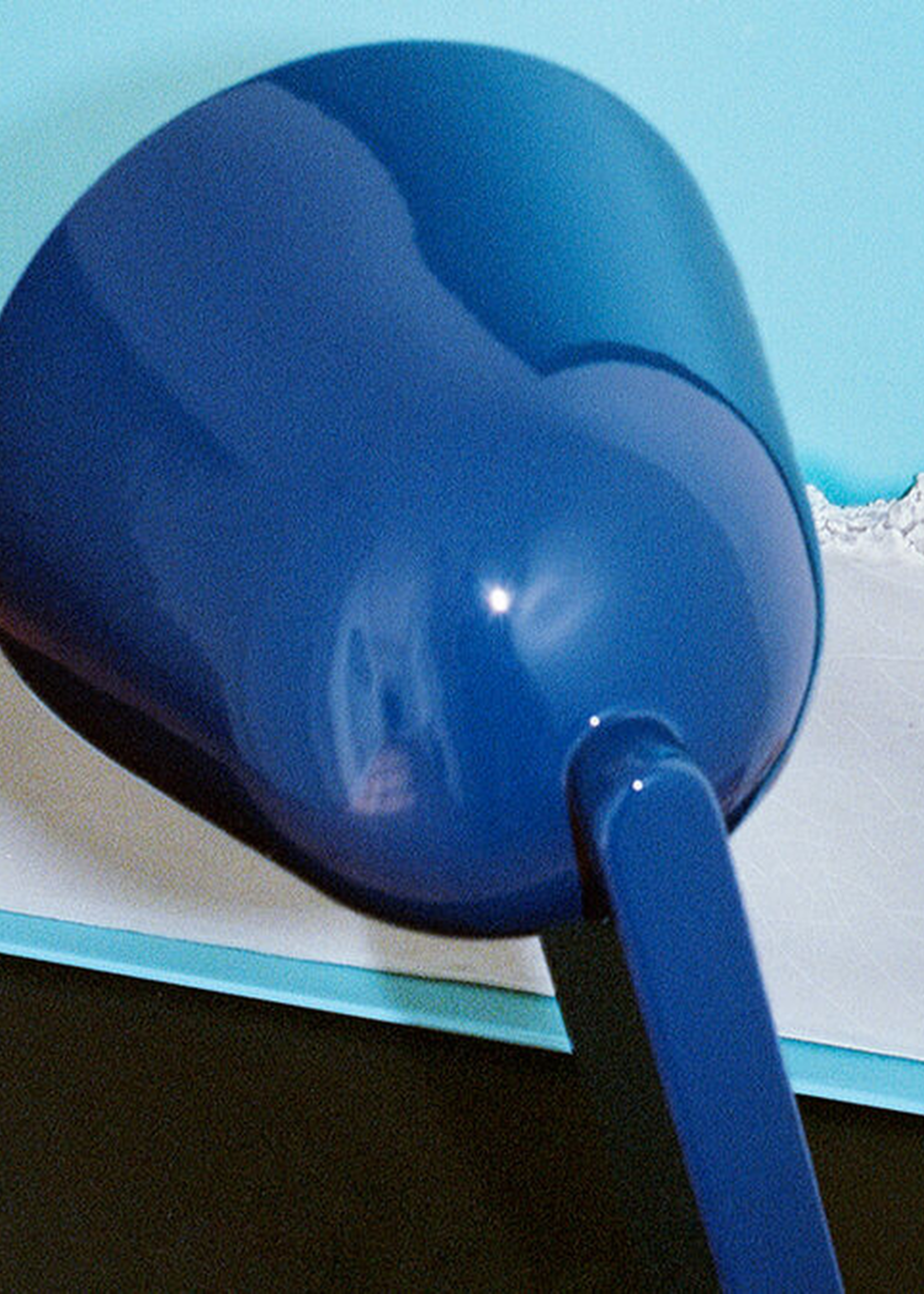 Flos Ceramique tafellamp. Blue Navy