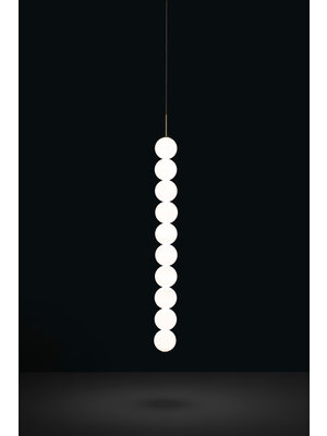 Terzani Abacus hanglamp. Medium. 10 bollen
