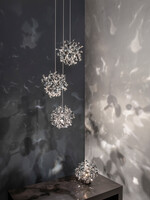 Terzani Argent Mon Bijou 3 voudige hanglamp