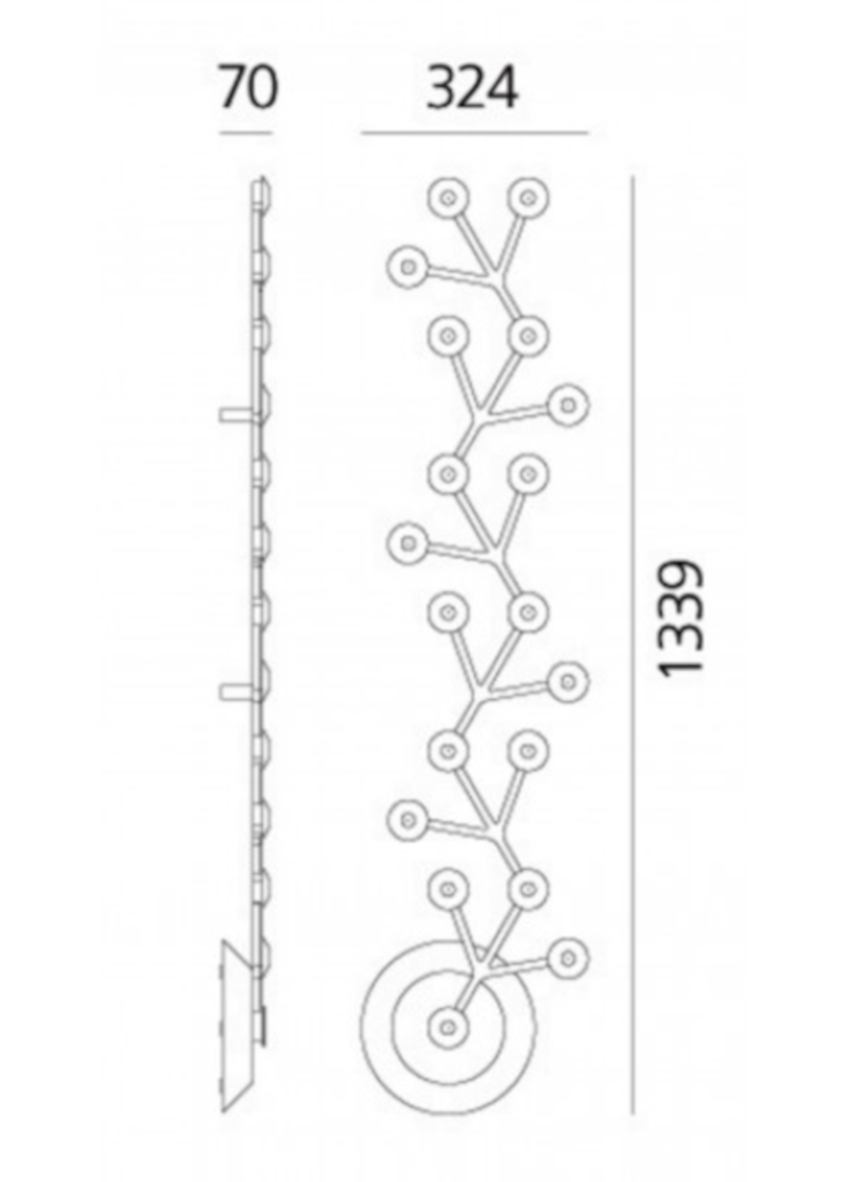 Artemide Led Net line plafondlamp