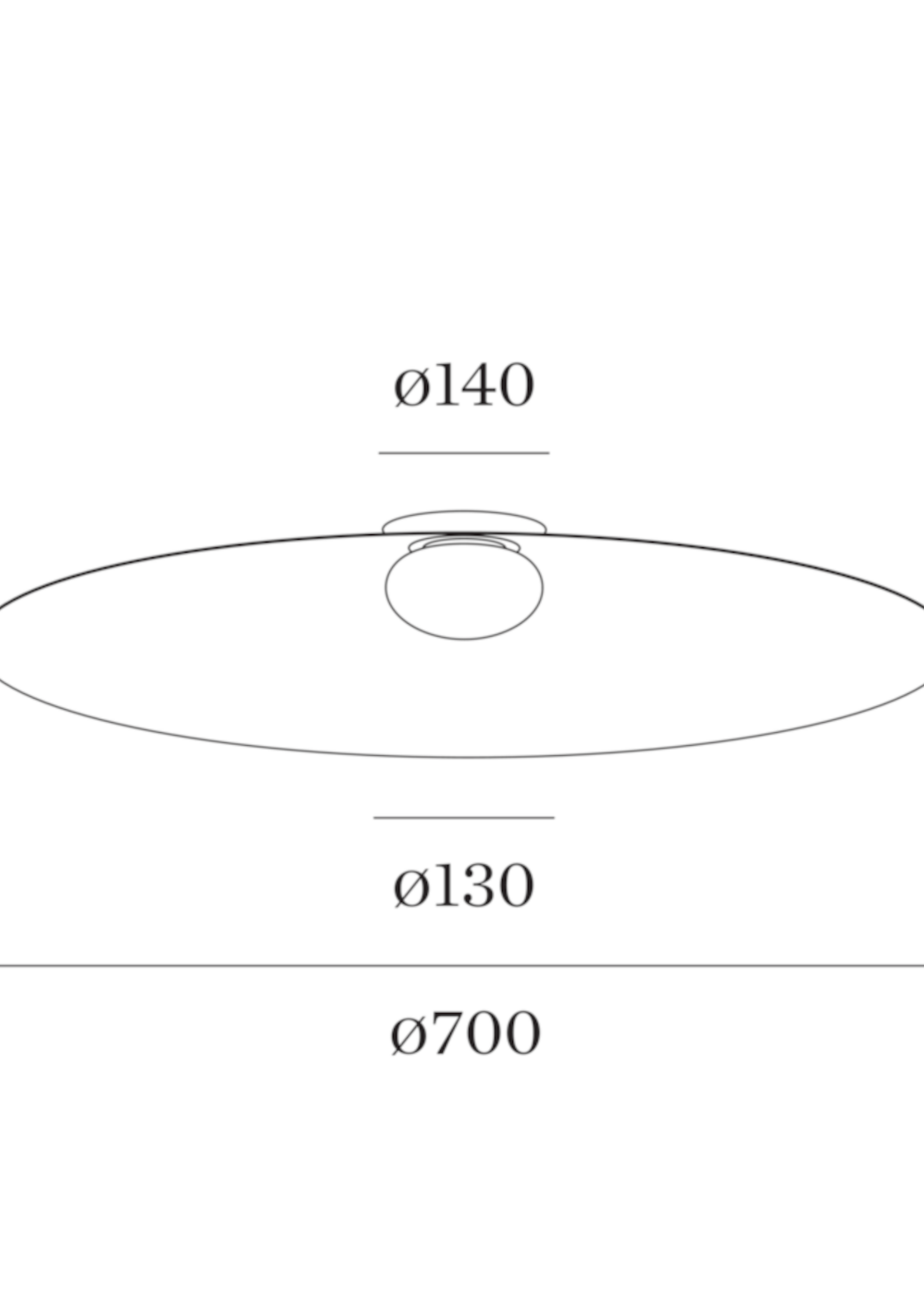 Wever & Ducré Clea 3.0  plafondlamp