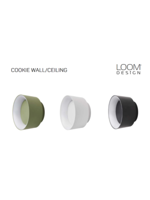 LOOM Design Cookie wandlamp / plafondlamp