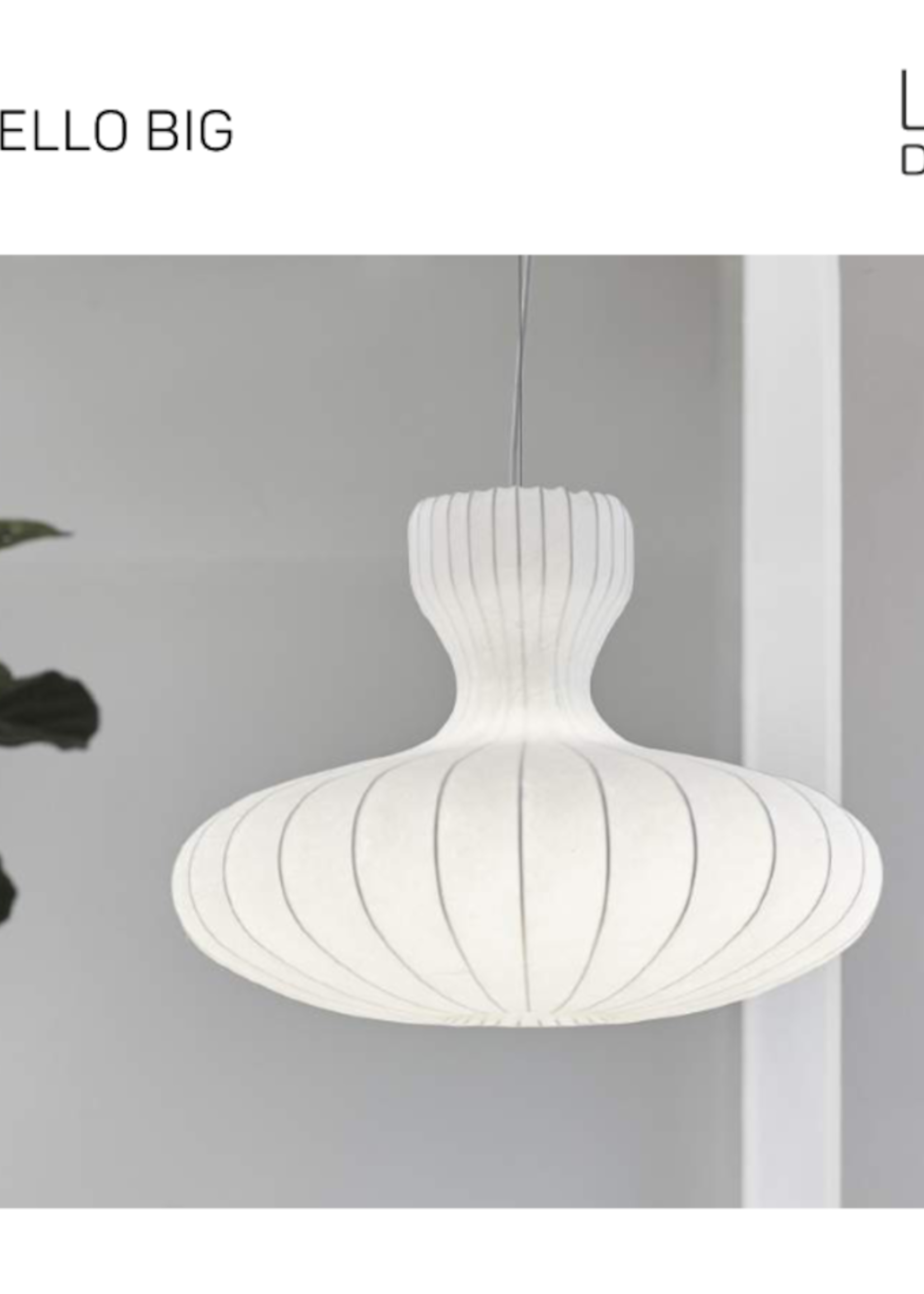 LOOM Design Portobello 60 Big hanglamp