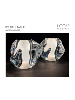 LOOM Design Ice ball tafellamp