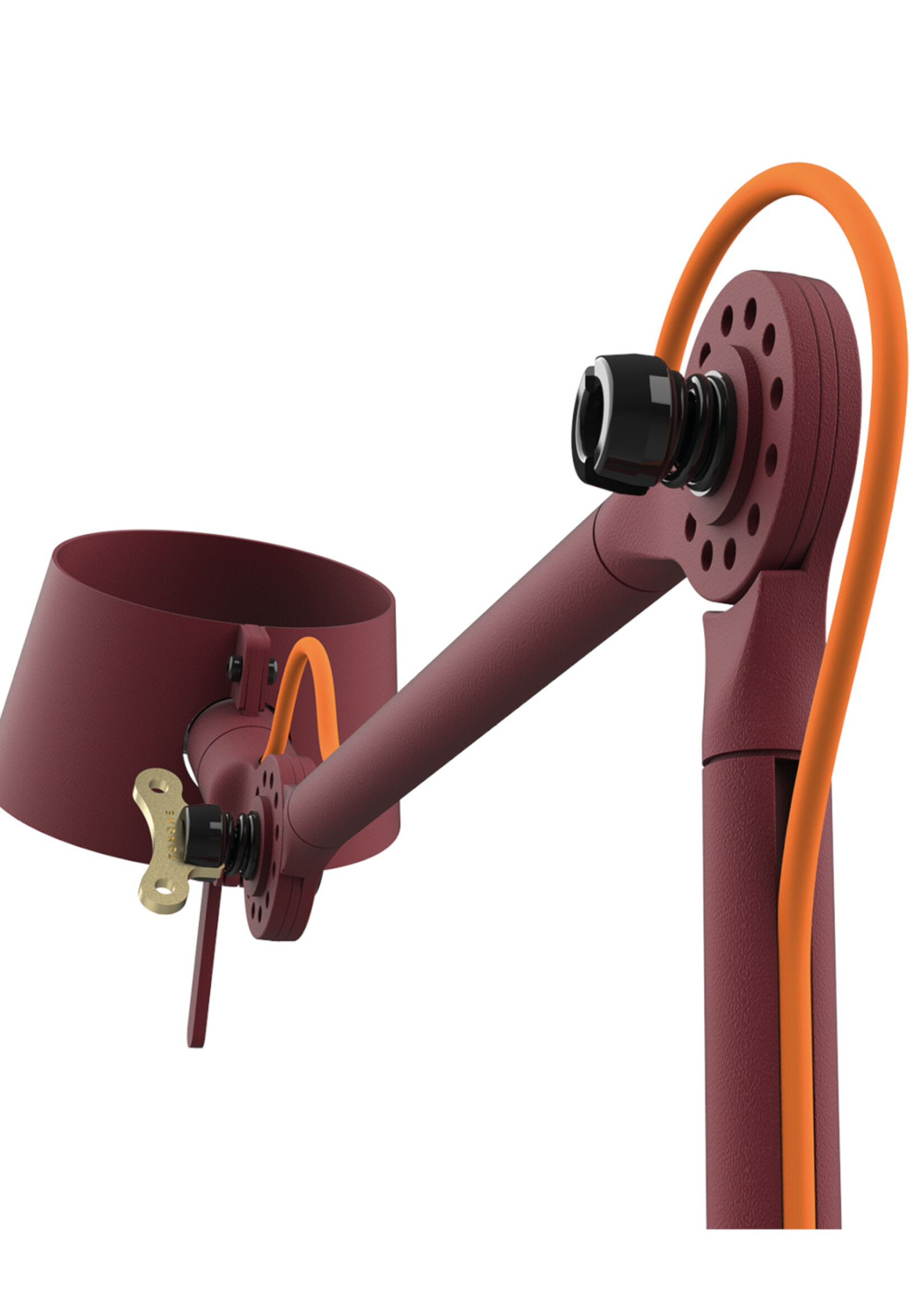 Tonone Bolt 10 Desk Burgundy Red