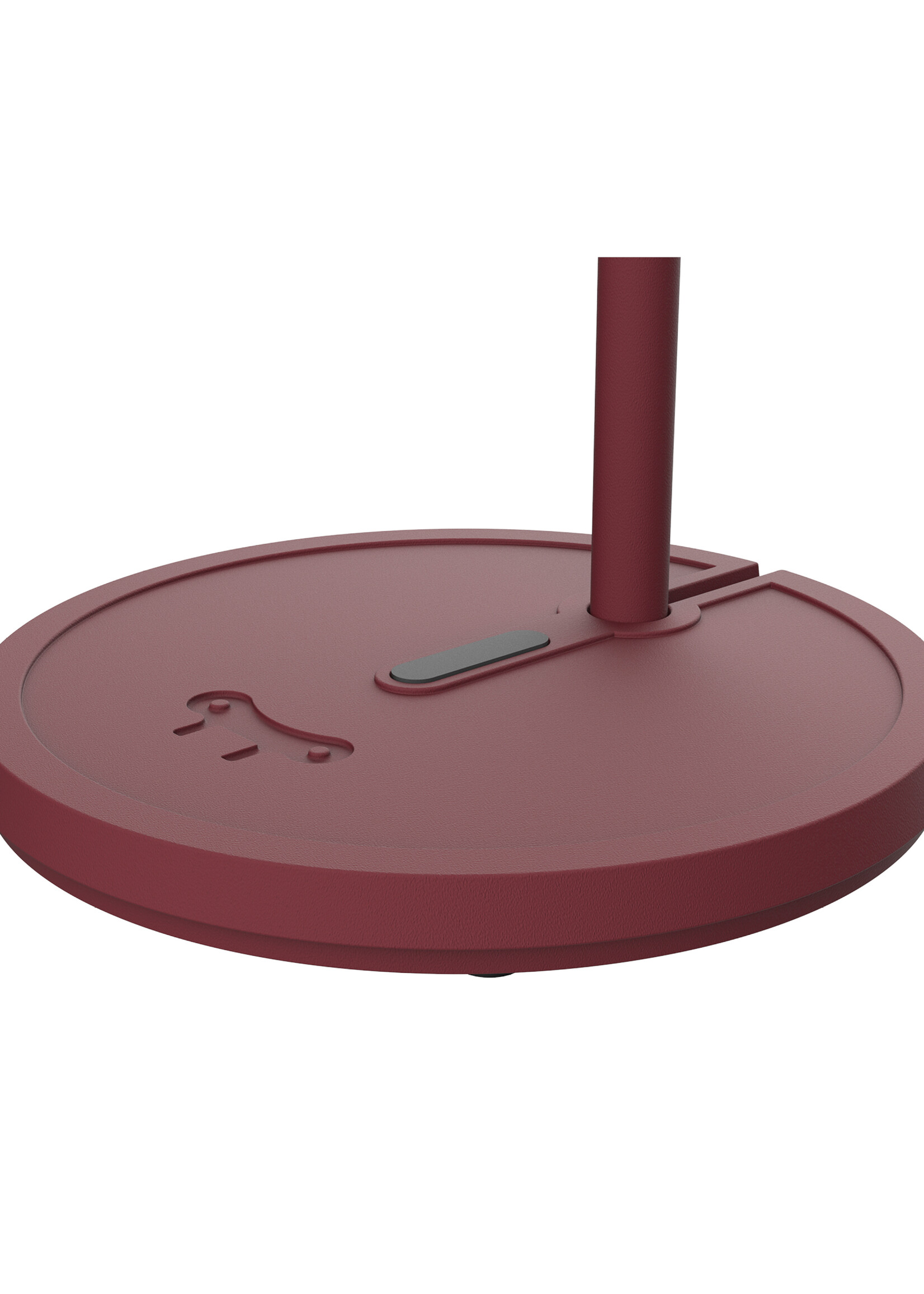 Tonone Bolt 10 Desk Burgundy Red