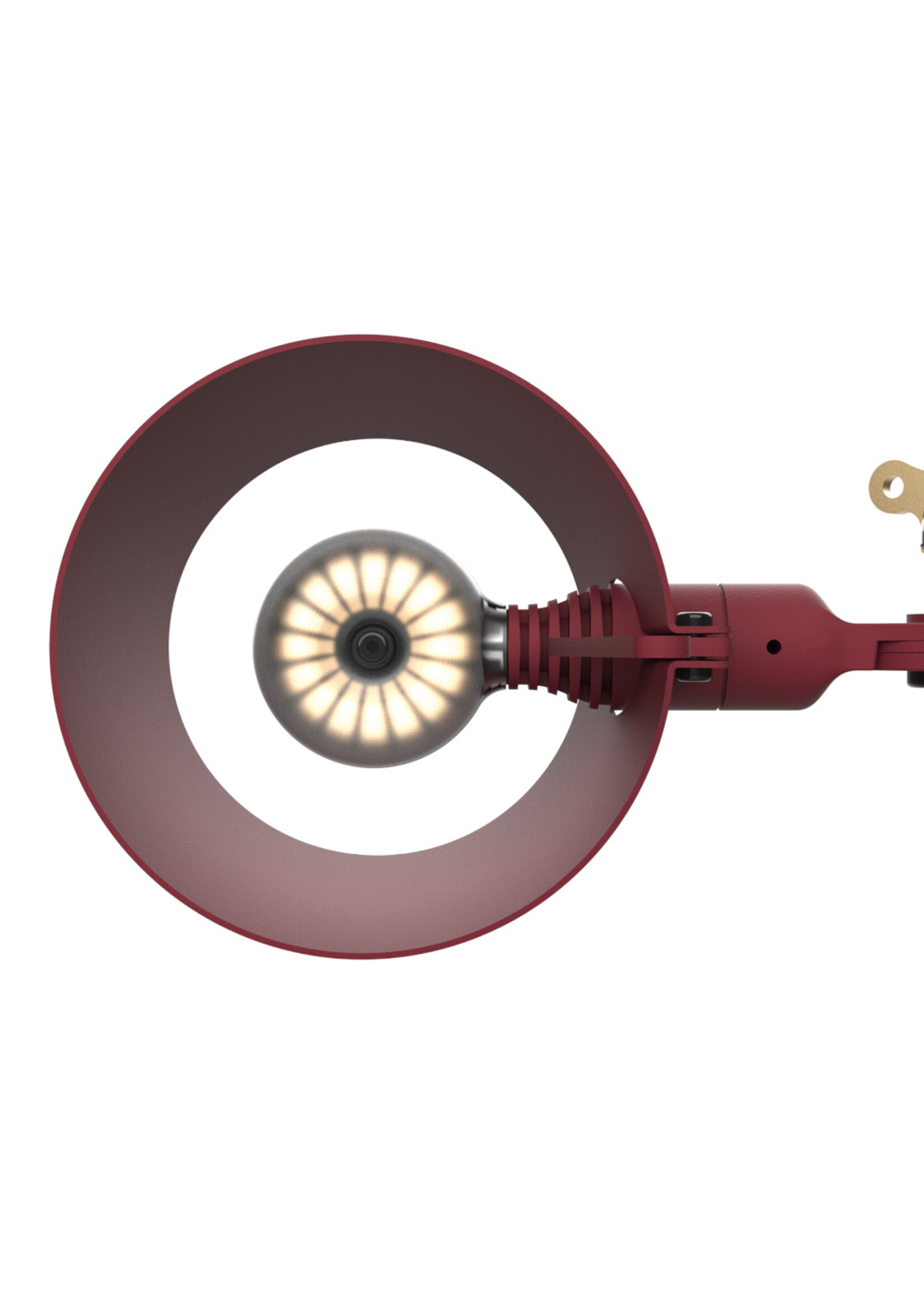 Tonone Bolt 10 Desk Burgundy Red