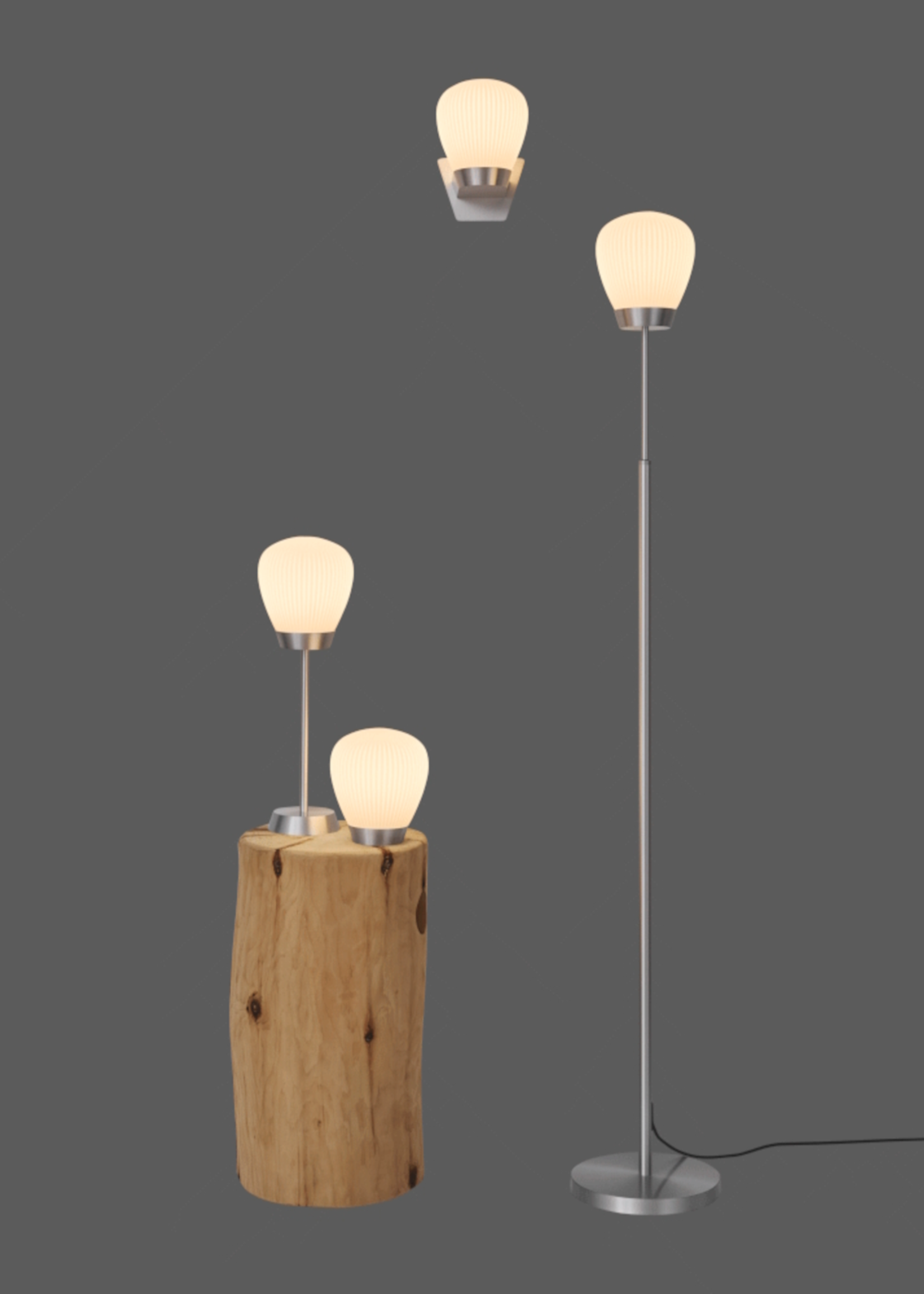 Holtkötter verlichting plissee S vloerlamp