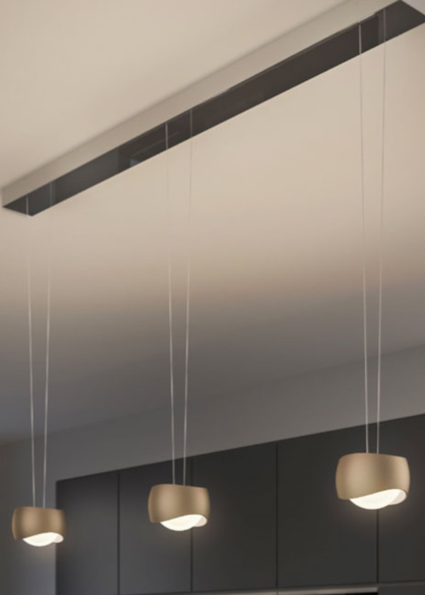 Oligo Curved 3 hanglamp