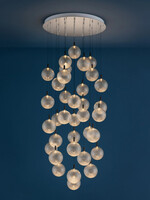 Catellani & Smith Par 18 Kroonluchter. 25x16 en 10 x 8 cm