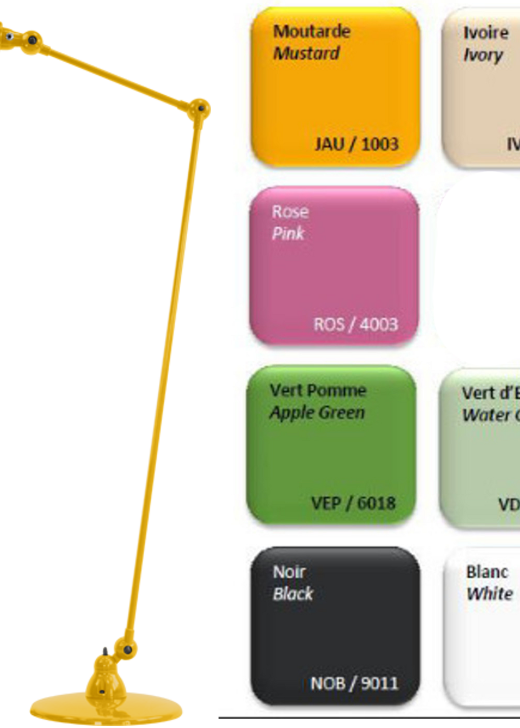 Jieldé   Loft D1240 vloerlamp