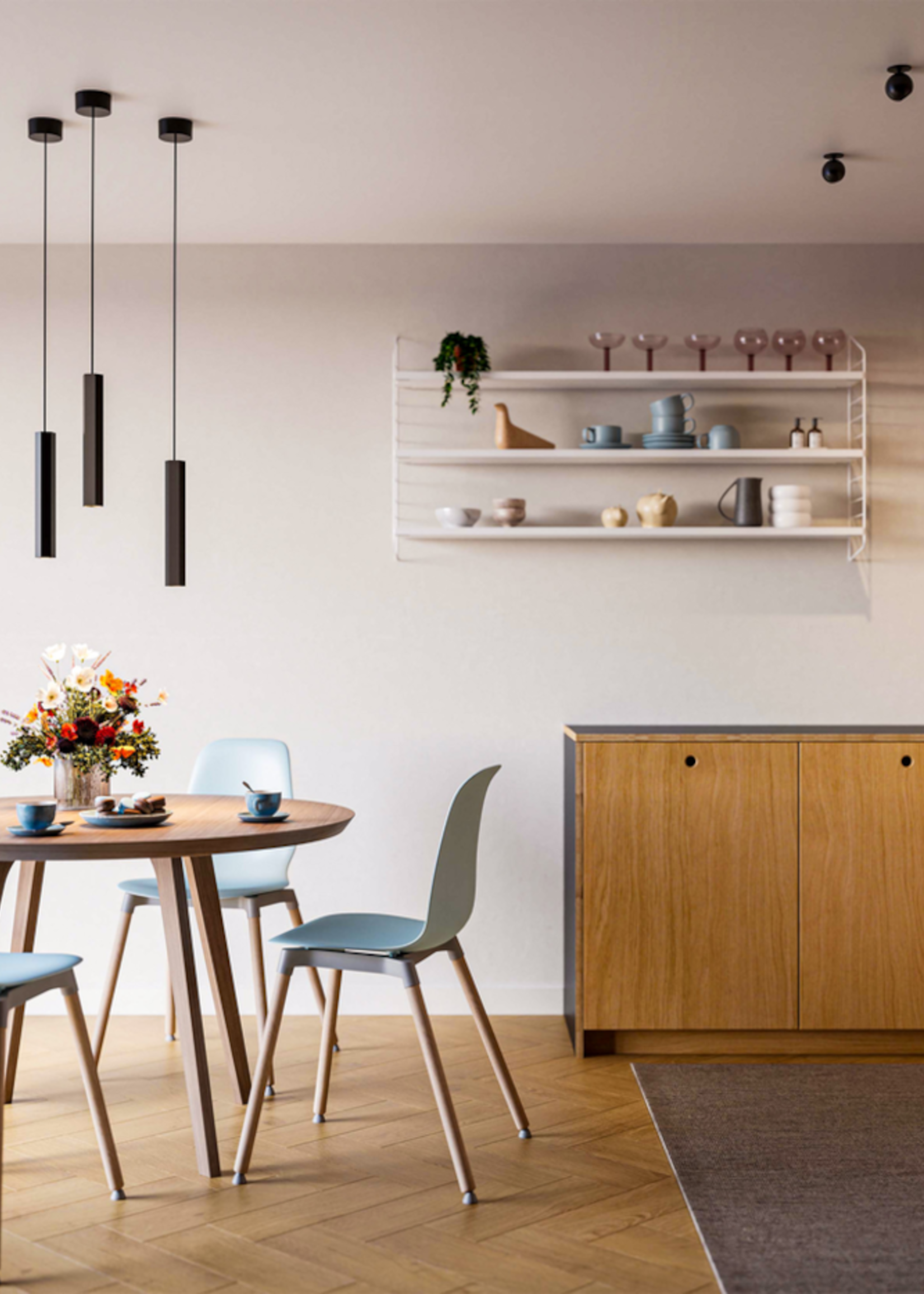Wever & Ducré Hexo mini 3.0 hanglamp GU10